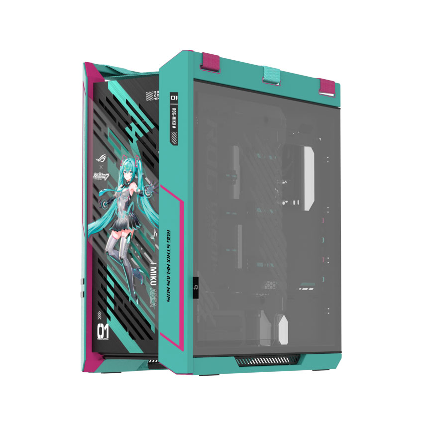 Vỏ Case ASUS ROG STRIX Helios II GX601S - Hatsune Miku Edition (eATX/4 fan 140mm) 11