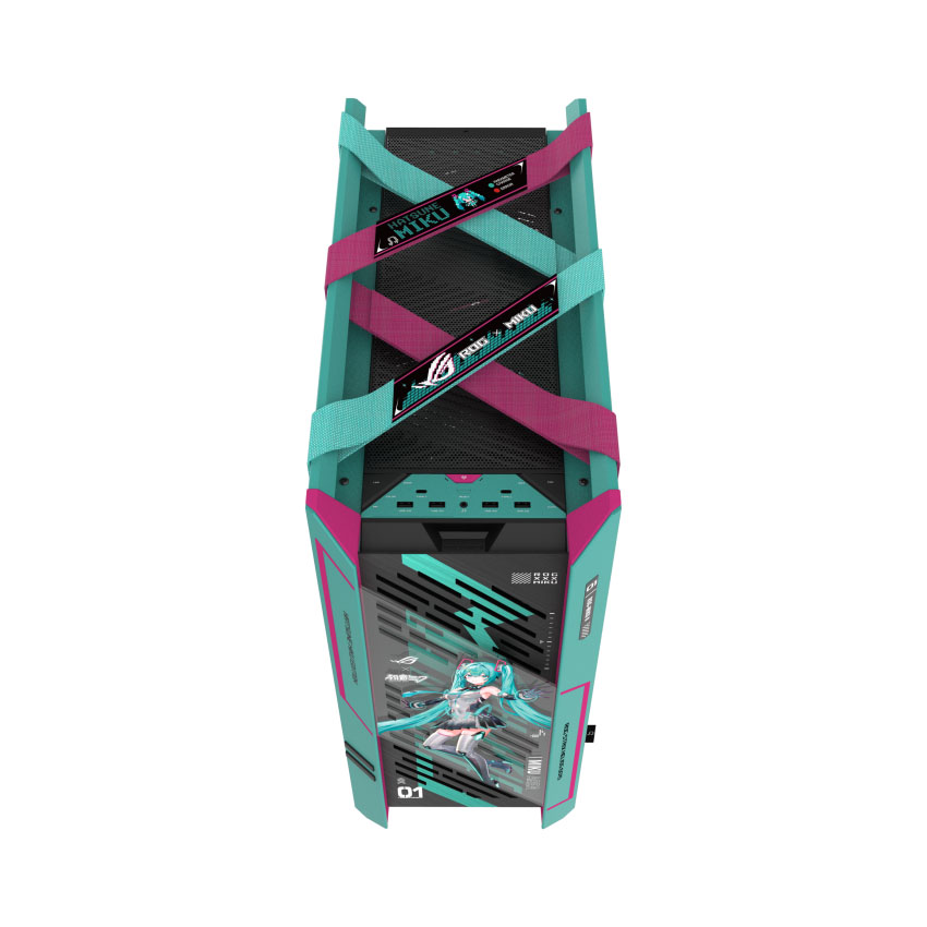 Vỏ Case ASUS ROG STRIX Helios II GX601S - Hatsune Miku Edition (eATX/4 fan 140mm) 13
