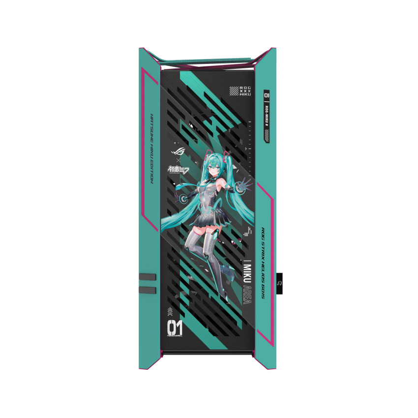Vỏ Case ASUS ROG STRIX Helios II GX601S - Hatsune Miku Edition (eATX/4 fan 140mm) 12