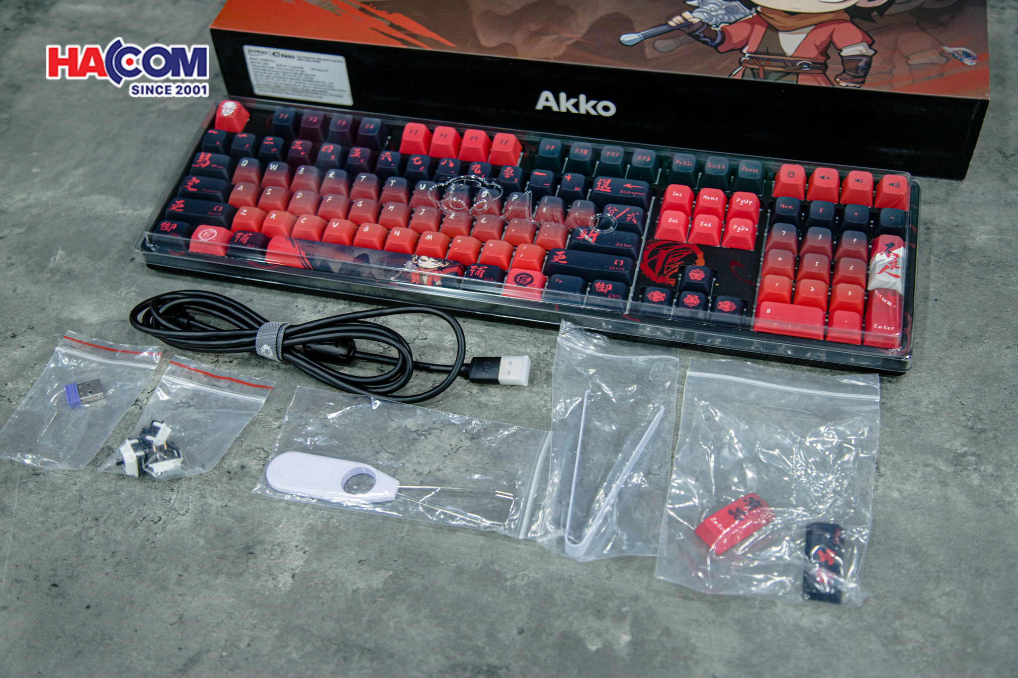 Bàn phím AKKO 5108B Plus Degenerate (RGB / Hotswap / Piano Pro Sw / Multi-mode) 9