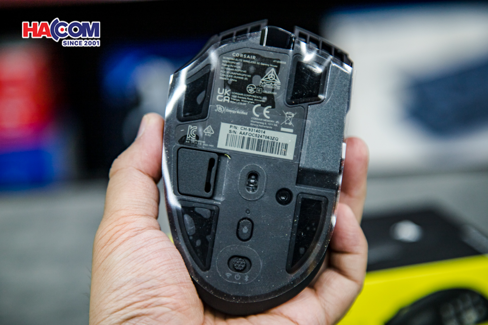 Chuột không dây Corsair SCIMITAR ELITE SE Black (CH-9314014-AP) 17