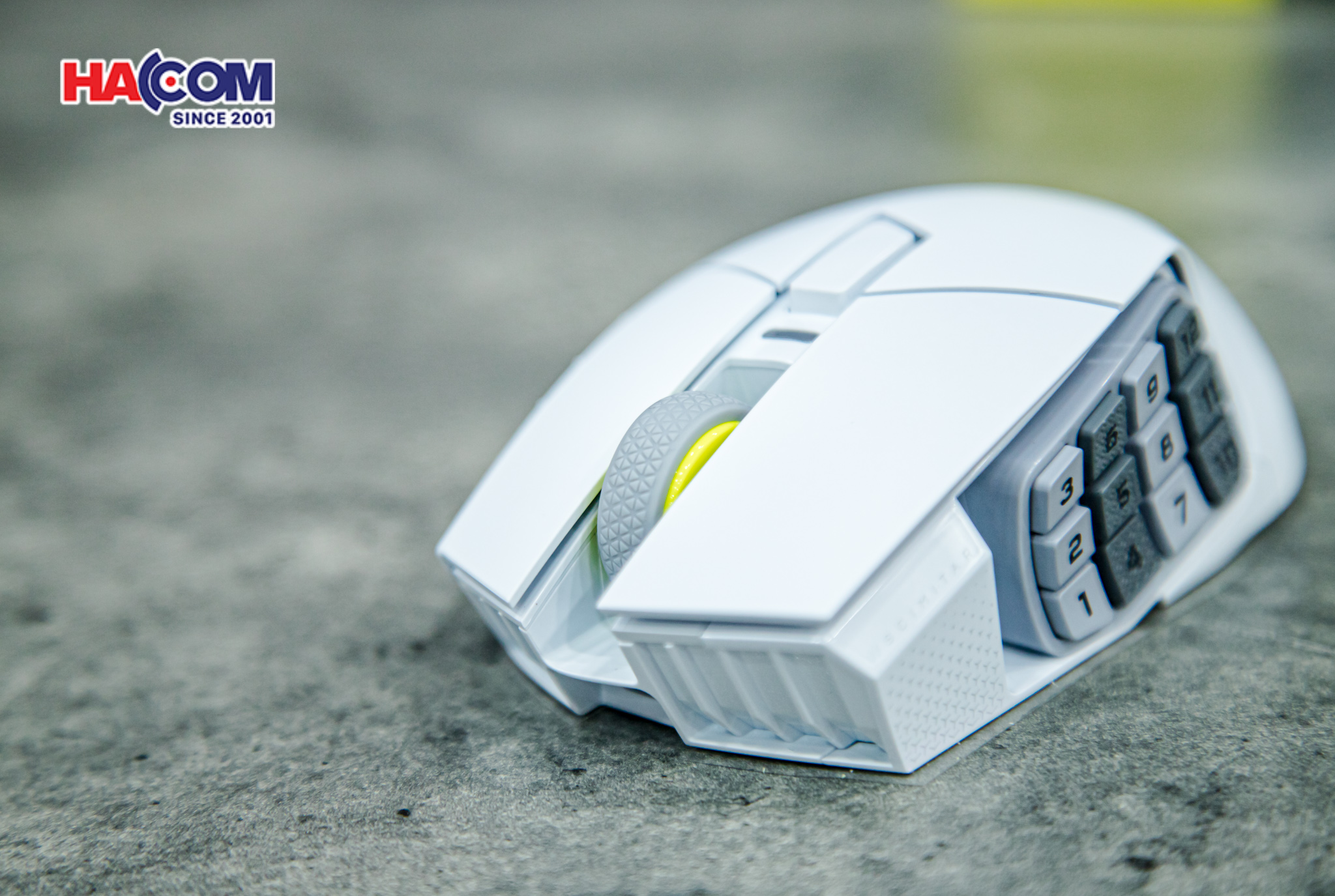 Chuột không dây Corsair SCIMITAR ELITE SE White (CH-9314011-AP) 14