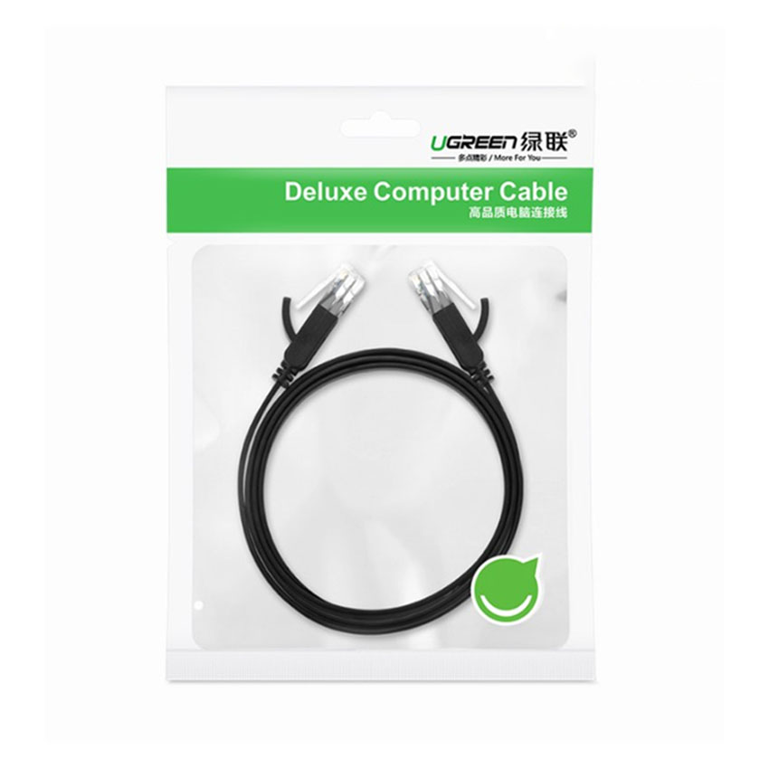 Cáp mạng đúc sẵn Cat6 dẹt dài 0,5m chính hãng Ugreen 50172 - Hình 2