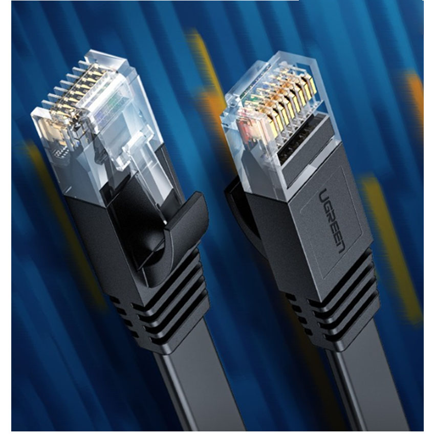 Cáp mạng đúc sẵn Cat6 dẹt dài 0,5m chính hãng Ugreen 50172 - Hình 5