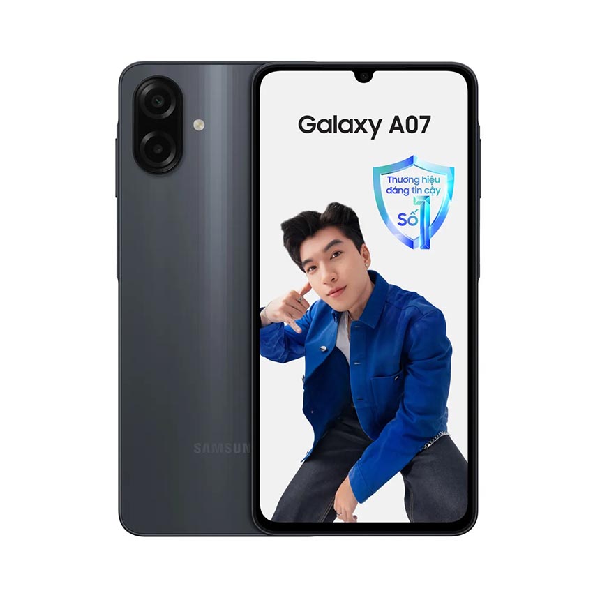 Điện thoại Samsung Galaxy A07 4G 6G/128GB (Đen) (SM-A075F/DS) chính hãng