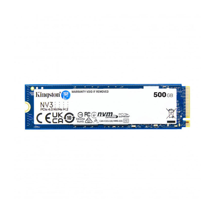 Ổ cứng SSD Kingston SNV3S 500GB M.2 2280 PCIe NVMe Gen 4x4 - Likenew (Tray) - Hình 1