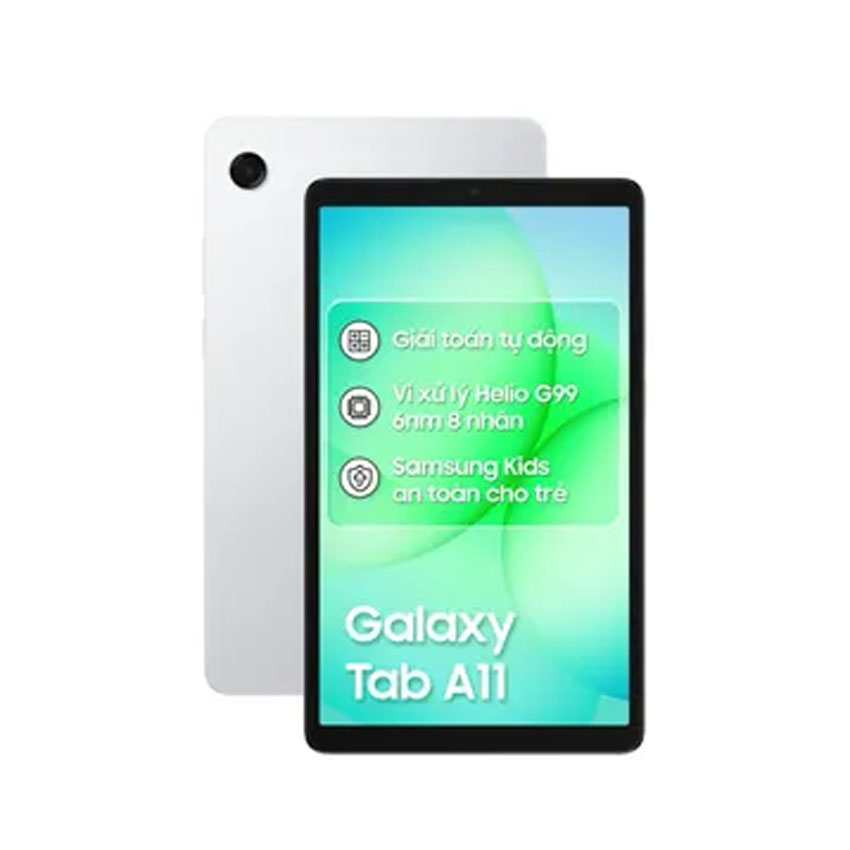 Máy Tính Bảng Samsung Galaxy Tab A11 SMX133 (8G/128GB/Bạc) - Hình 1