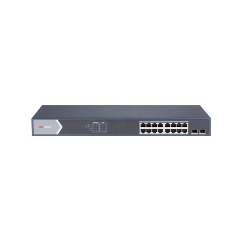 Switch HIKVISION DS-3E1518P-SI 16 cổng PoE Gigabit chính hãng