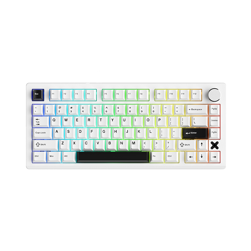 Bàn phím DAREU Flex 75 White Black (Pegasus Switch) chính hãng
