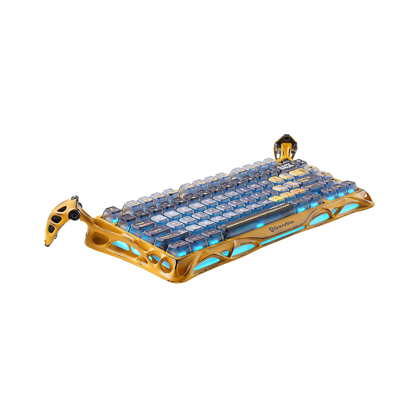 Bàn phím GravaStar Mercury K1 Pro Special Edition (Battle-Worn Yellow) - Hình 4