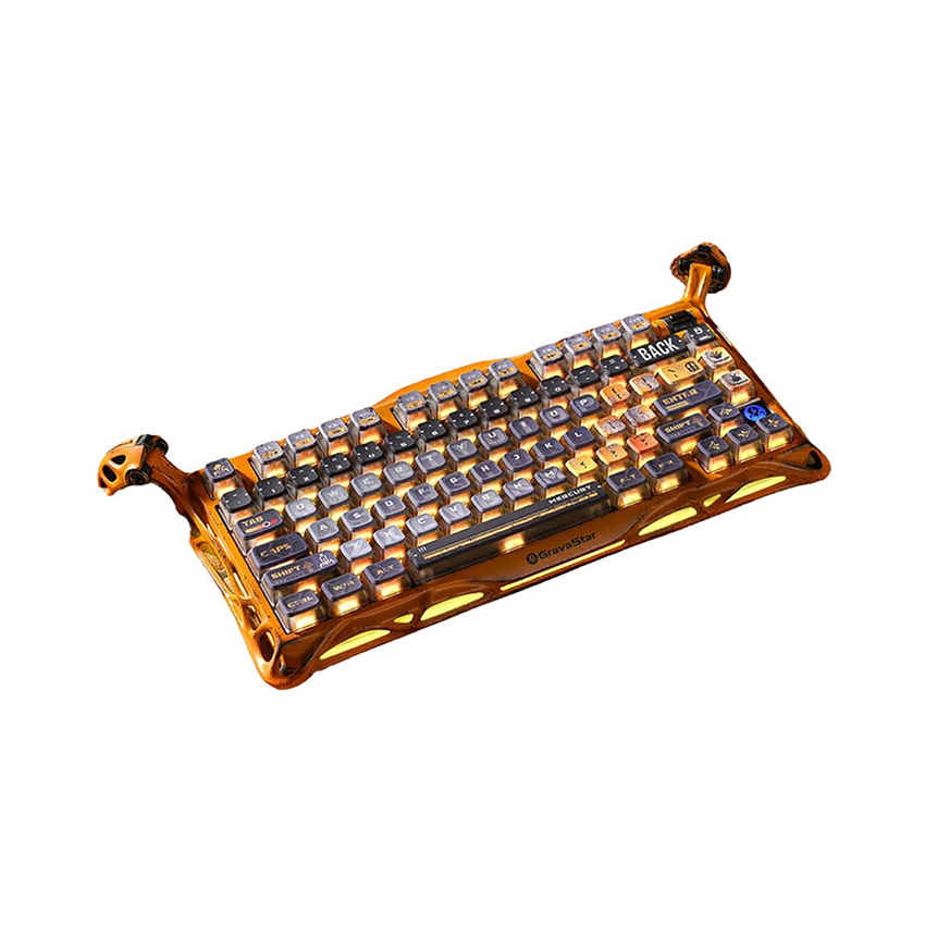 Bàn phím GravaStar Mercury K1 Pro Special Edition (Battle-Worn Yellow) - Hình 6