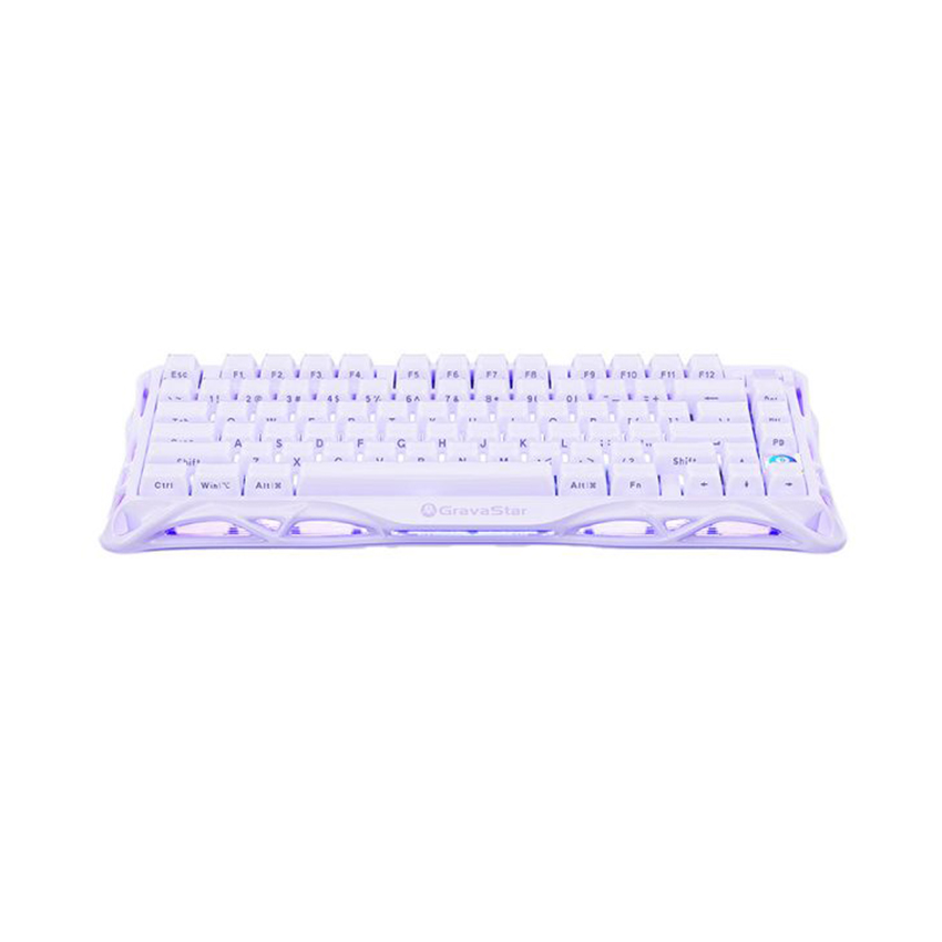 Bàn phím GravaStar Mercury K1 Special Edition (Lavender Purple) - Hình 2