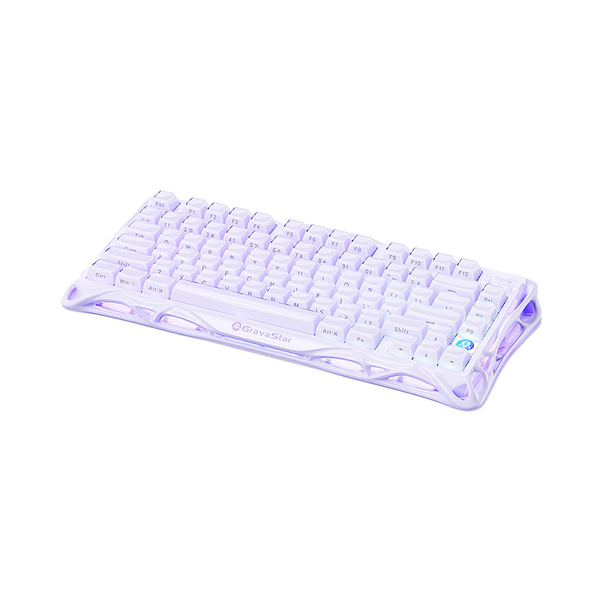 Bàn phím GravaStar Mercury K1 Special Edition (Lavender Purple) - Hình 3