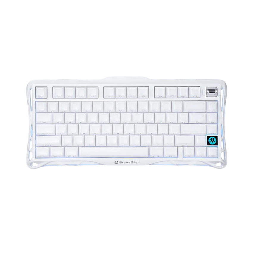Bàn phím GravaStar Mercury K1 Special Edition (Opaline White) chính hãng