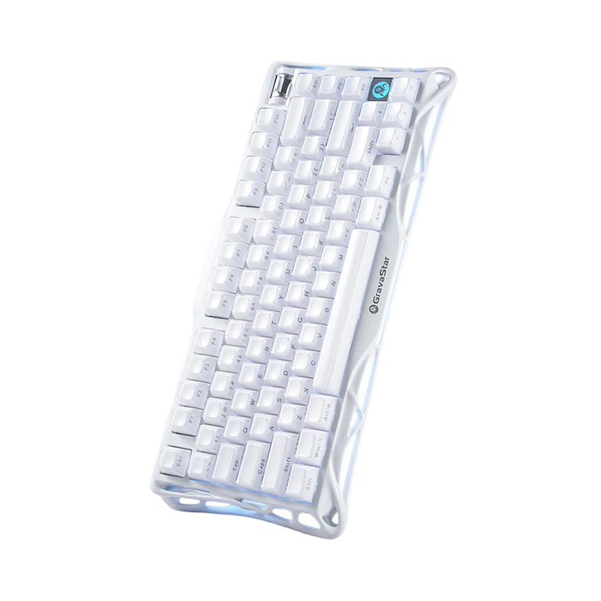 Bàn phím GravaStar Mercury K1 Special Edition (Opaline White) - Hình 2