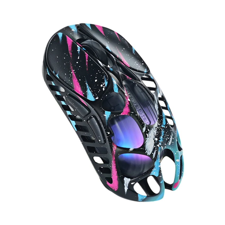 Chuột GravaStar Mercury X Pro + 8K Dongle Special Edition (Neon Graffiti) - Hình 2