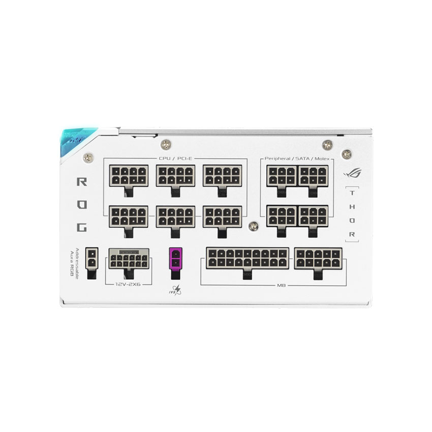 Nguồn ASUS ROG THOR 1200P V3 WHITE - 1200W (80+ Platinum/ATX3.1/Full Modular) 6