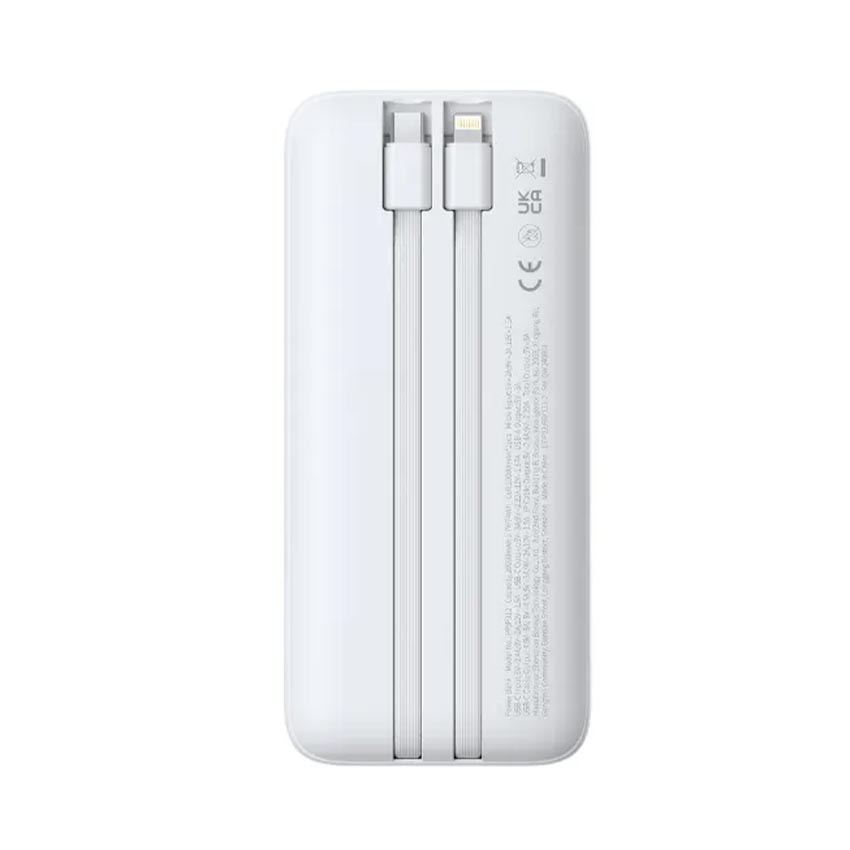 Pin dự phòng Baseus Lipow Dual-Cable Digital Display kèm cáp Type-C + Lightning 20000mAh 22.5W-1 1