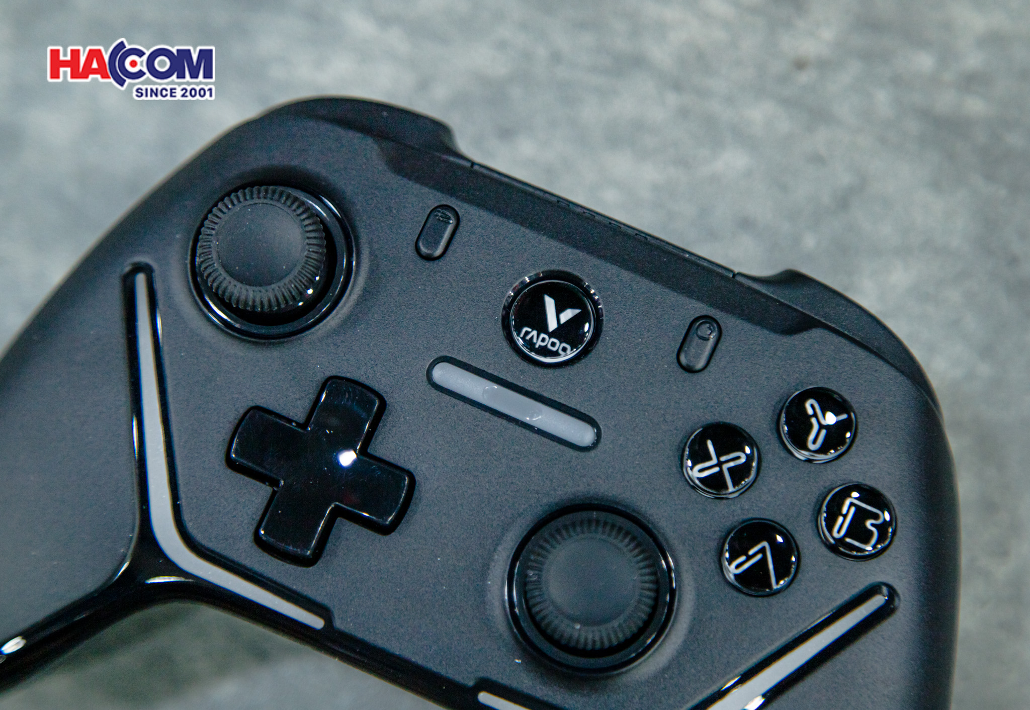 Tay cầm chơi game 2 chế độ kết nối có dây/ không dây Rapoo V610M 9