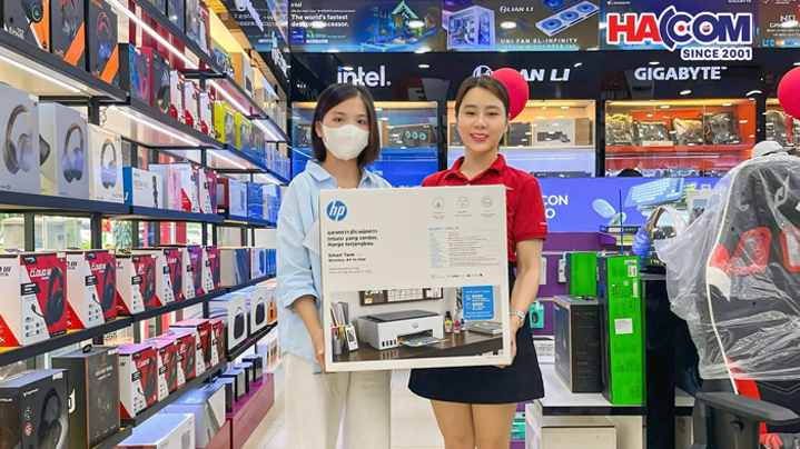 Ưu đãi Quà Tặng Thiết Thực khi mua máy in tại HACOM!