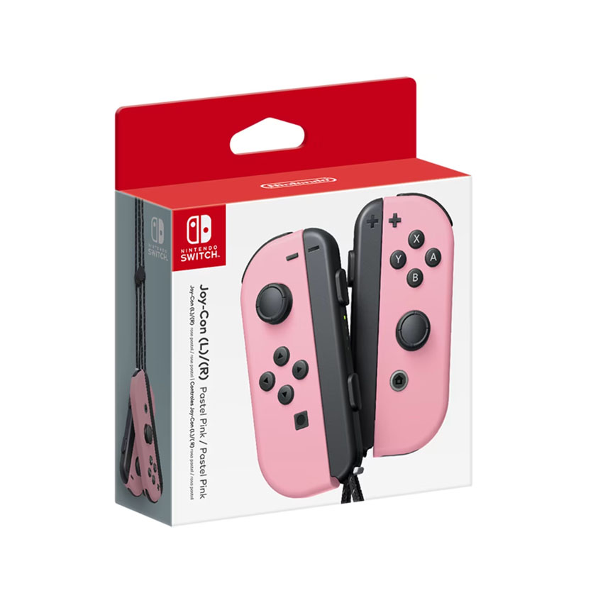 Bộ 2 tay cầm Joy-Con (L/R) Wireless Controllers for Nintendo Switch - Pastel Pink