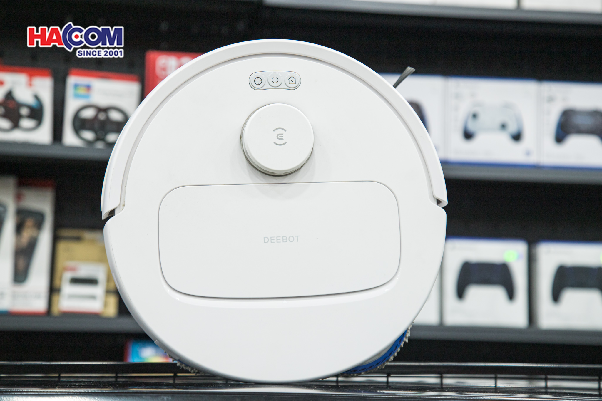 Robot hút bụi lau nhà Ecovacs N30 Pro Omni màu trắng 7