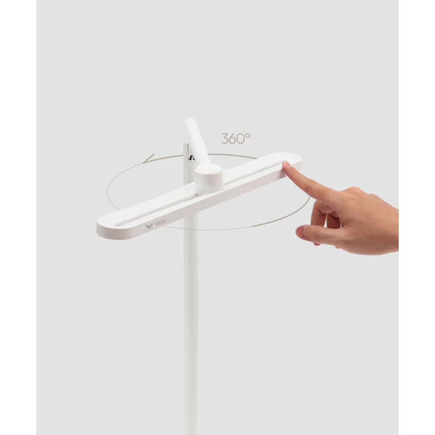 Đèn bàn làm việc Luxia Base màu trắng VX-DLB-01-WH 3