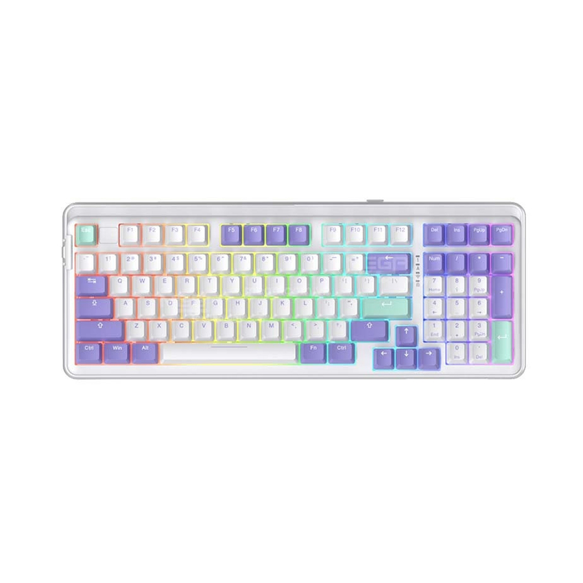 Bàn phím DAREU EK98 PRO Mystic Violet (Dream switch) chính hãng