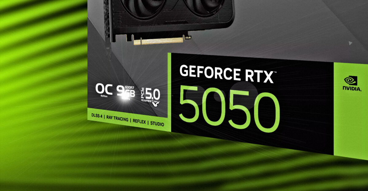 nvidia rtx 5050 9gb gddr7