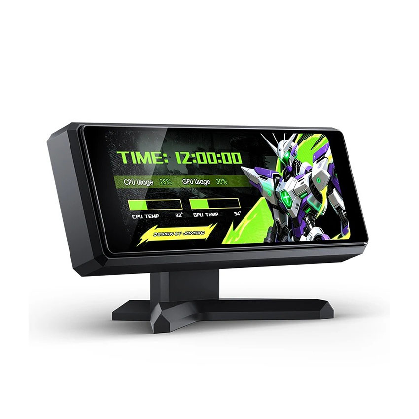 Màn hình trang trí case JONSBO DS339 Black (3.39 inch)