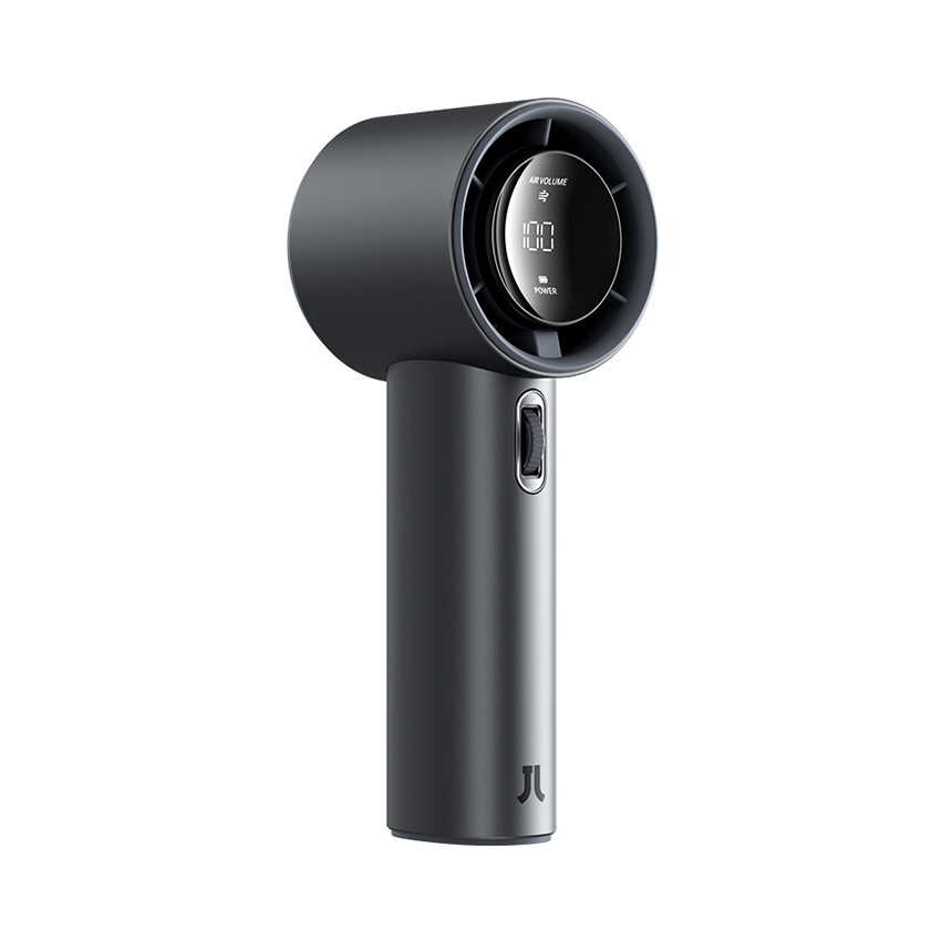 Quạt Cầm Tay Cao Cấp Jisulife FA53 PRO 5000mAh Màu Xám Đậm - Hình 2