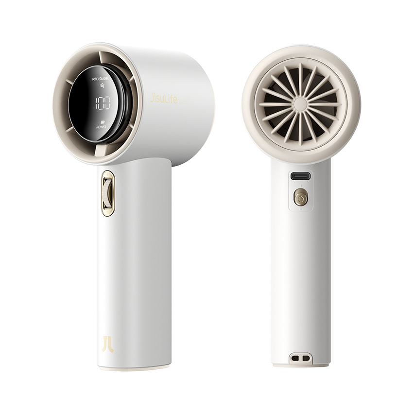 Quạt Cầm Tay Jisulife FA53 ABS 3600mAh Màu Trắng - Hình 2
