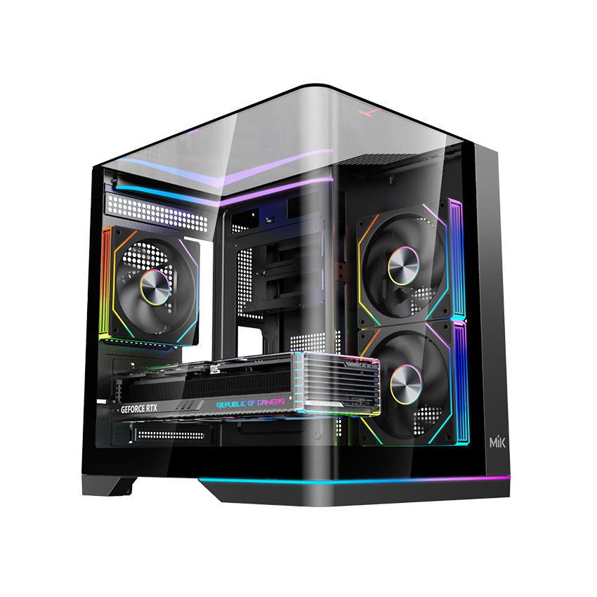 Vỏ Case MIK G8 NOVA M (mATX/0fan)