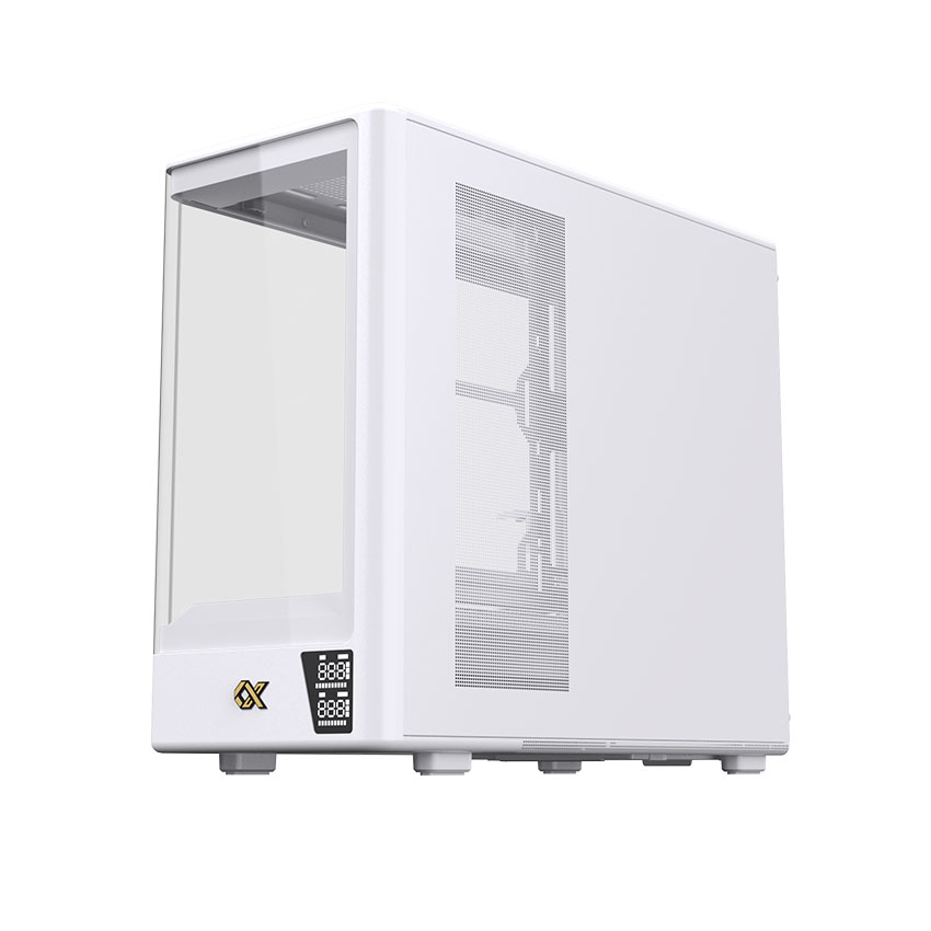 Vỏ case XIGMATEK Moon ML DGT Arctic (mATX/0 Fan/màn hình Digital) - Hình 4