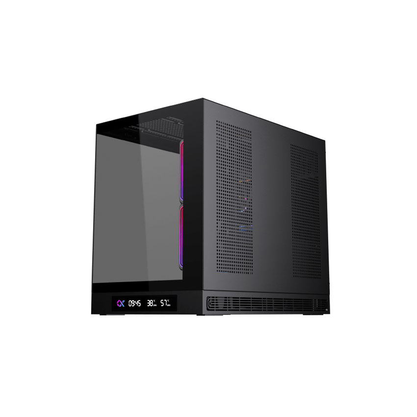 Vỏ case XIGMATEK Cloud M DGT 3AF (mATX/3 Fan/màn hình Digital) - Hình 4