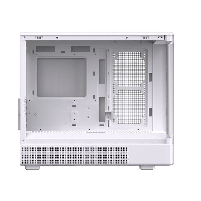 Vỏ case XIGMATEK Moon ML DGT Arctic (mATX/0 Fan/màn hình Digital) - Hình 5