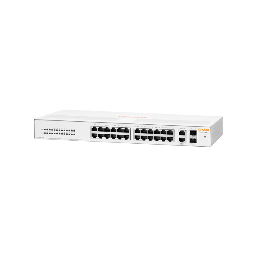 Switch Aruba Instant On 1430 26G 2SFP (R8R50A) - Hình 2
