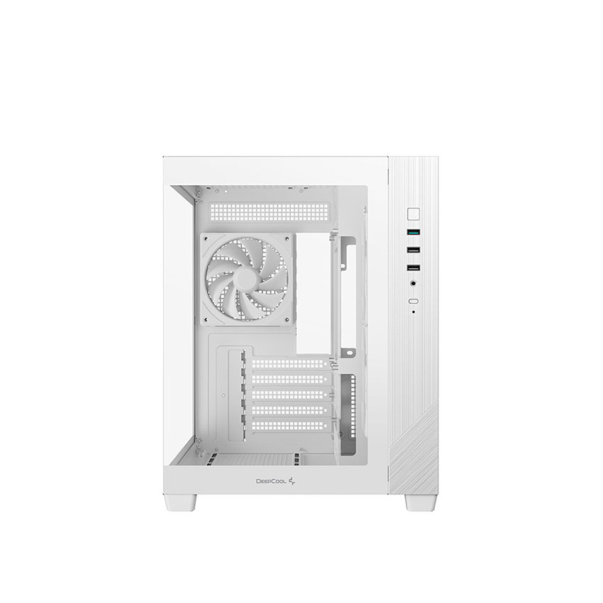 Vỏ Case DEEPCOOL CG330 3F - White (mATX/3 fan RGB) - Hình 2