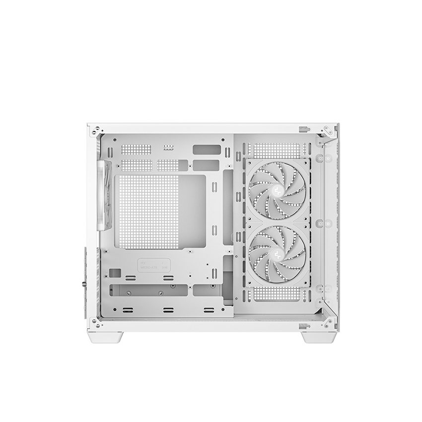 Vỏ Case DEEPCOOL CG330 3F - White (mATX/3 fan RGB) - Hình 4