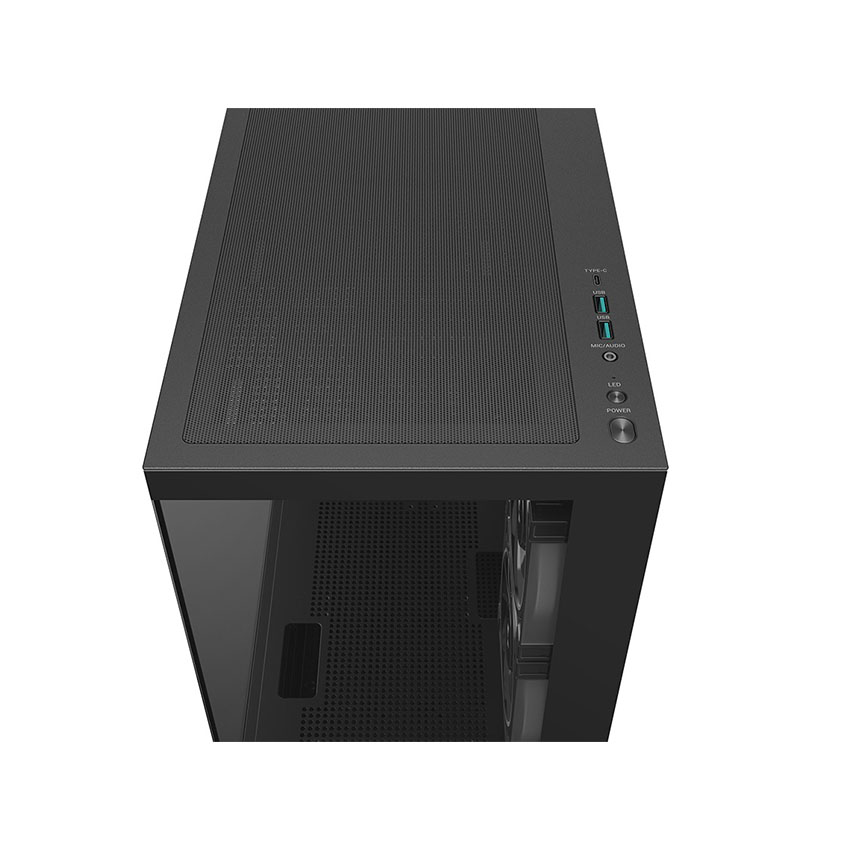 Vỏ Case DEEPCOOL CG380 3F - Black (mATX/3 fan RGB) - Hình 5
