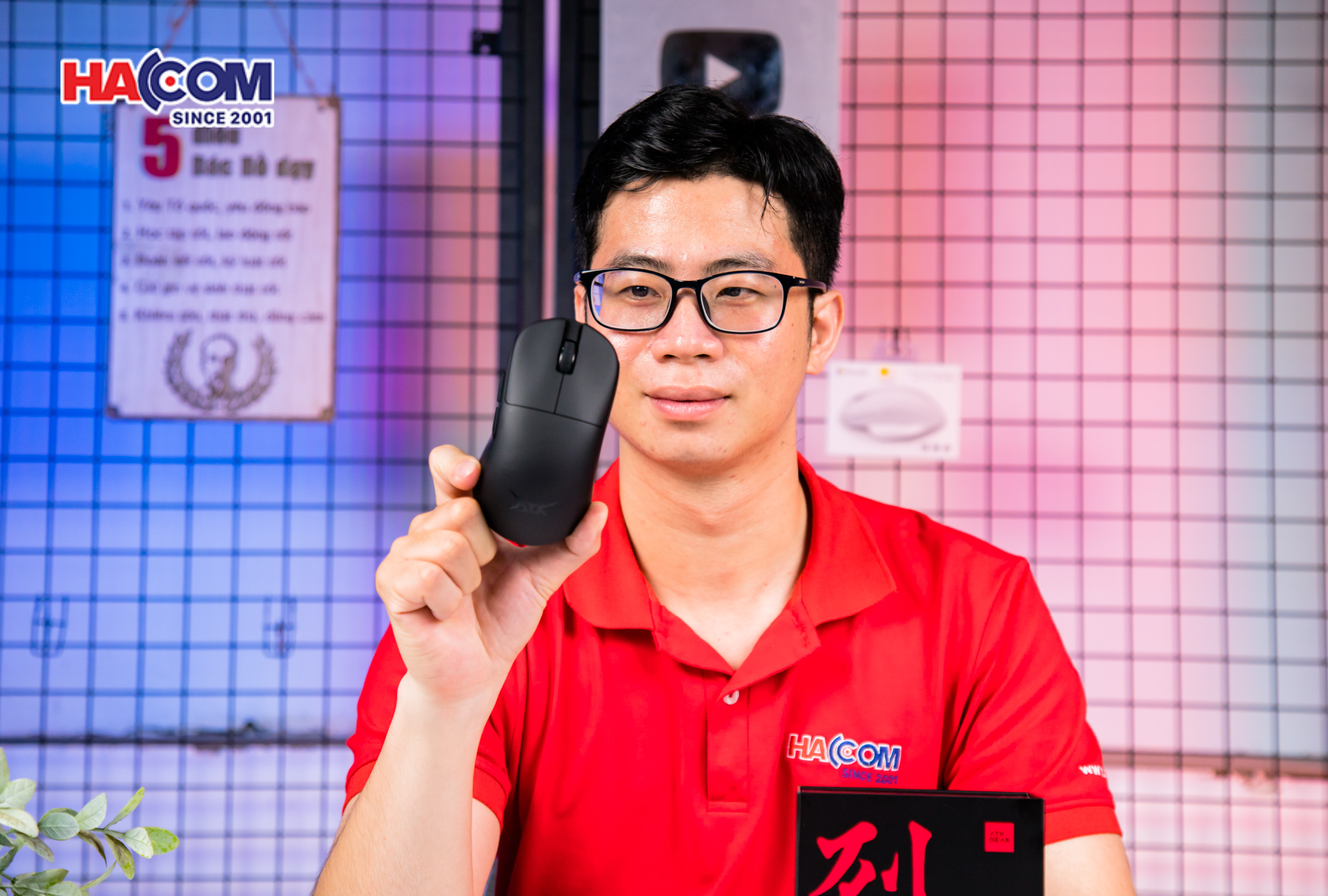 Chuột không dây ATK U2 Ultra - Màu Đen 1