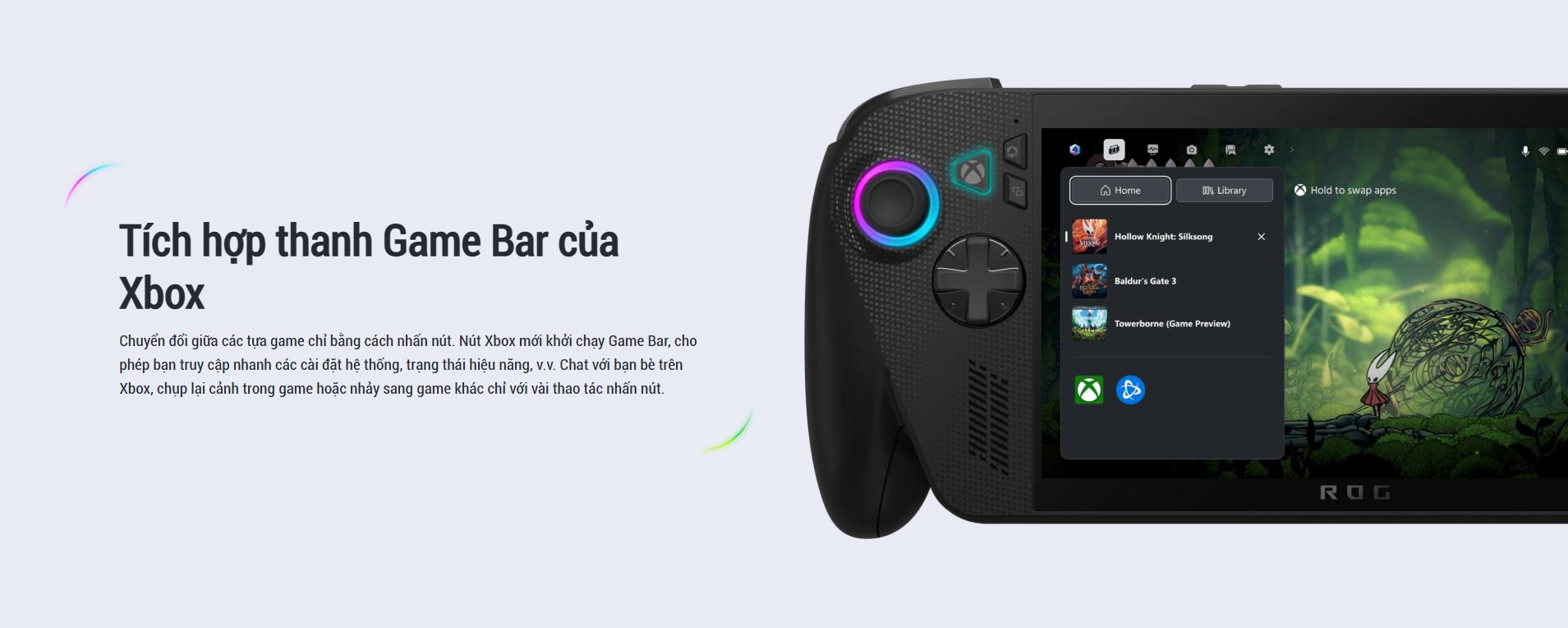 Máy chơi game ASUS ROG Xbox Ally RC73YA-NH002W 4