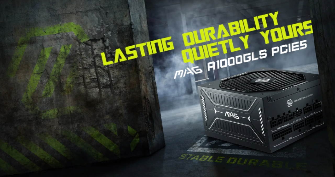 MSI nâng cấp PSU MAG GLS với chứng nhận Platinum