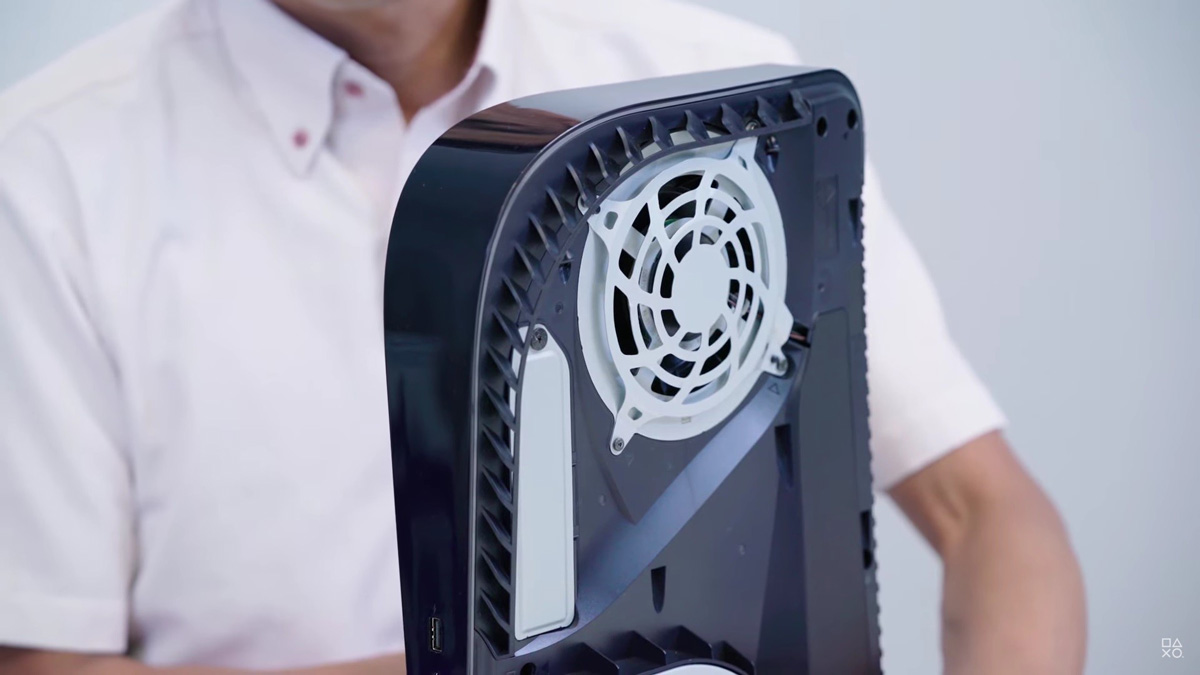 hệ thống tản nhiệt của máy chơi game PS5