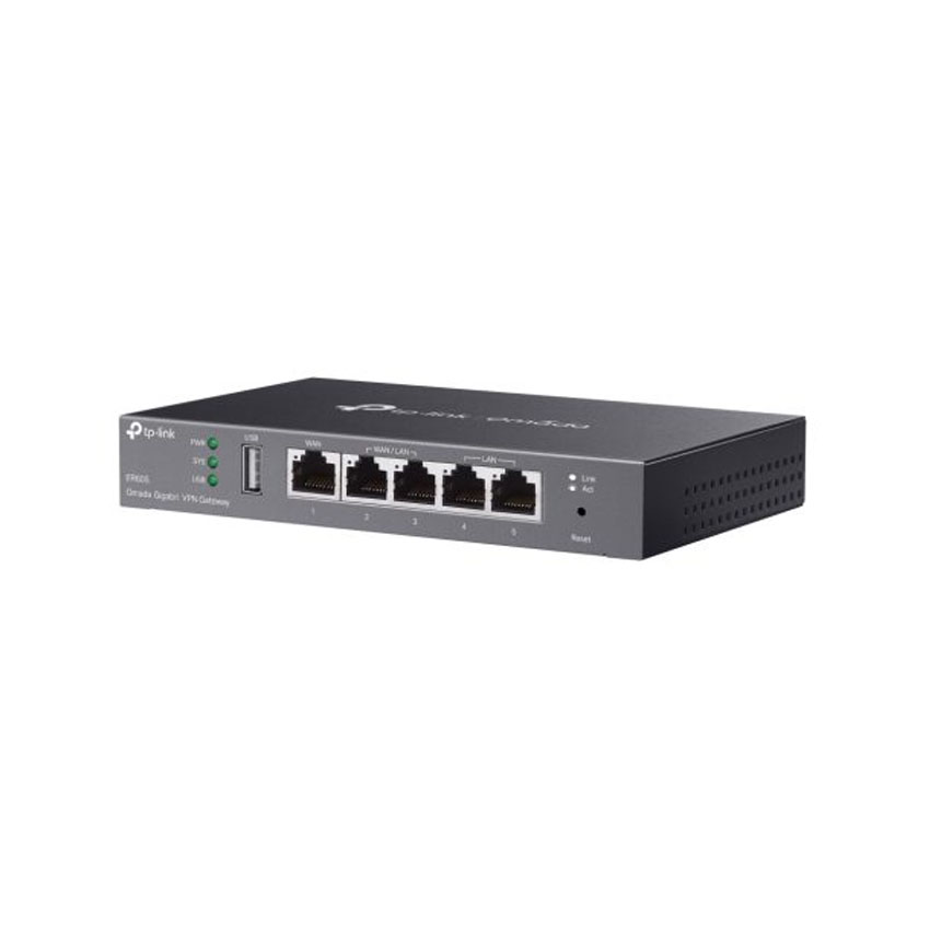 Cân bằng tải TP-Link TL-ER605 (TL-R605) Omada VPN băng thông rộng, 4 WAN Gigabit 2
