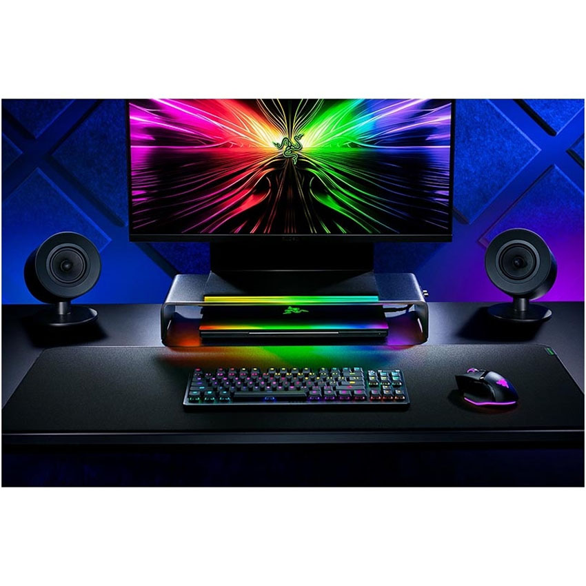 Giá đỡ màn hình đa chức năng có cổng Hub Razer Chroma (RC21-02320100-R3M1) - Hình 6