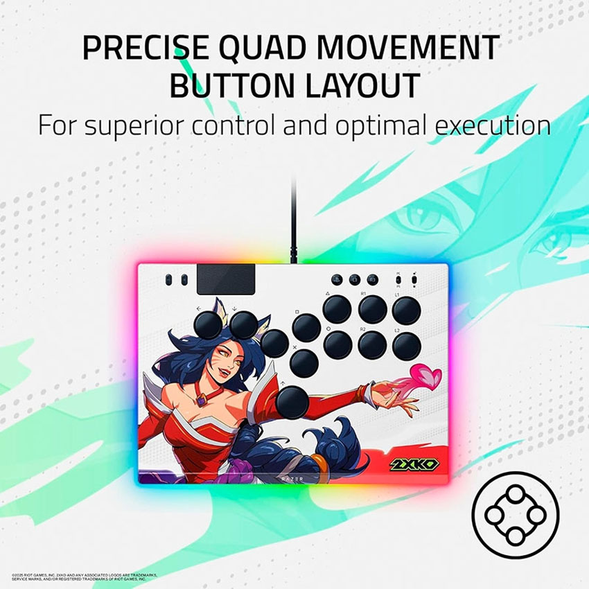 Bộ điều khiển Arcade Razer Kitsune 2XKO Edition RZ06-05020600-R3A1 5