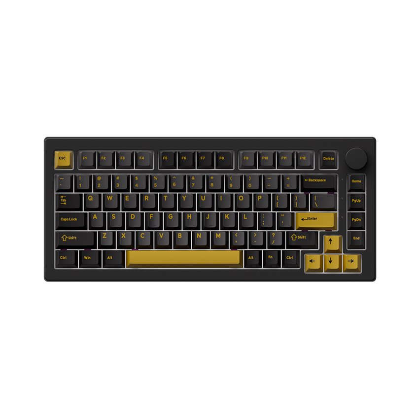 Bàn phím AKKO 5075 V3 Black&Gold Akko Piano