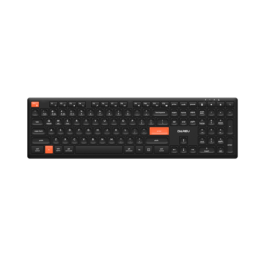 Bàn phím DAREU LK165D Black Orange chính hãng