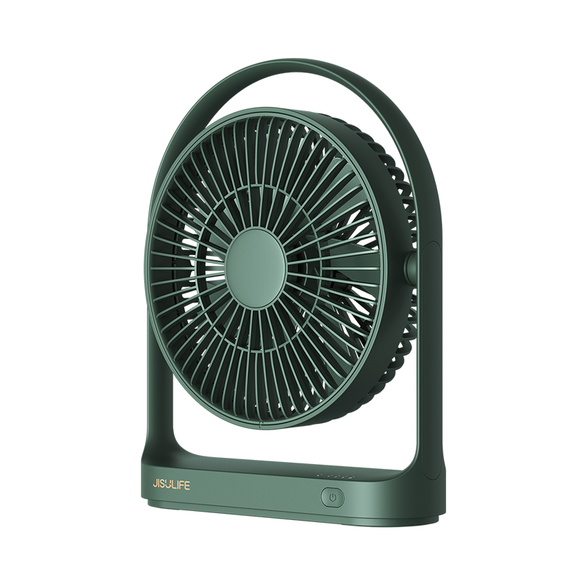 Quạt Để Bàn Jisulife FA19 4000mAh Màu Xanh Lá - Hình 3